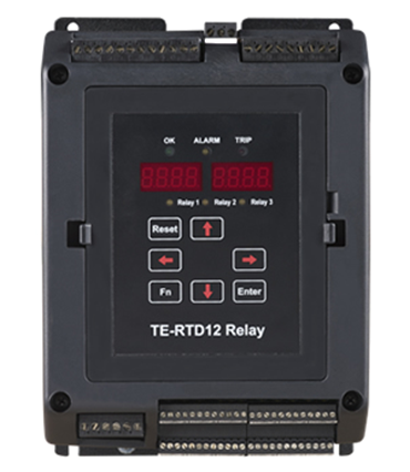 TE-RTD12 Motor RTD Monitor/Relay Device
