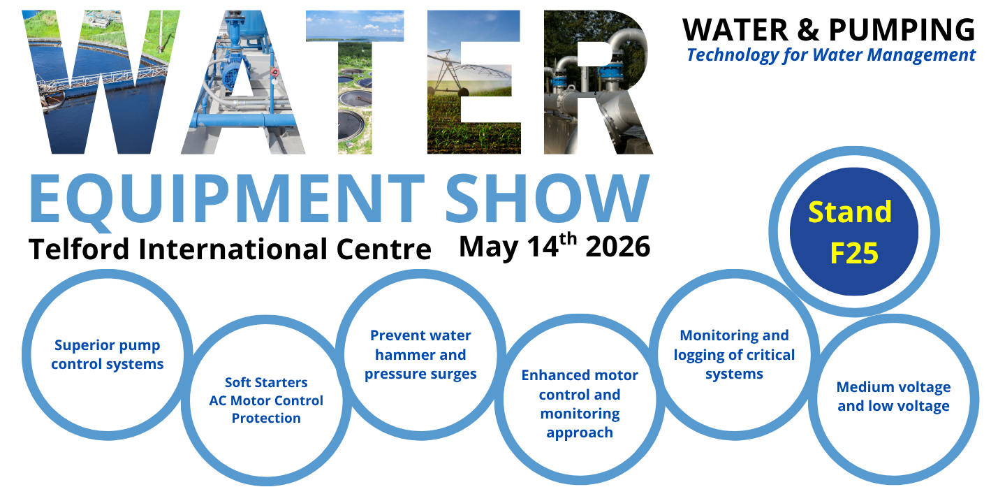 Motortronics Water Equipment Show, Telford International Centre, May 14th 2026, Stand F25